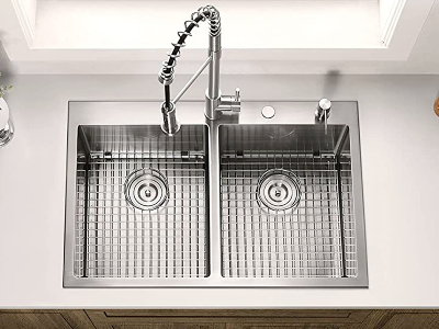 LR-S3319-10手工雙角（jiǎo）雙盆