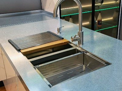 LS850D手工盆直角雙槽