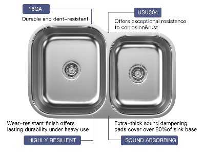 UD820手工子母雙槽