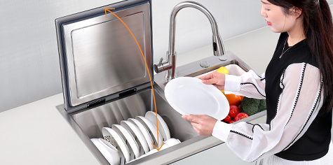 水槽洗碗一體機