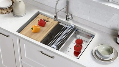 廚（chú）房不鏽鋼水槽的安裝技巧以及注意事項