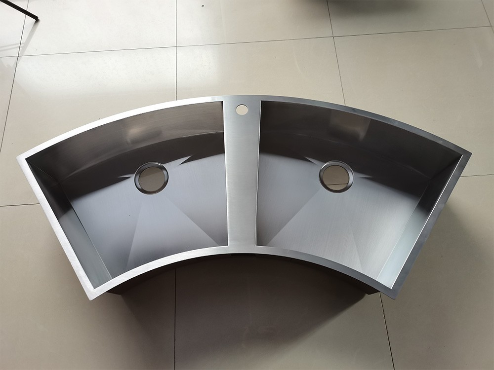 扇形不鏽鋼水槽