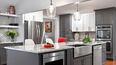 廚房水槽台上盆