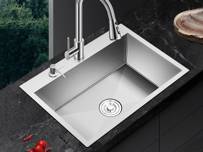 LZ-D3320-10手工直角（jiǎo）單盆