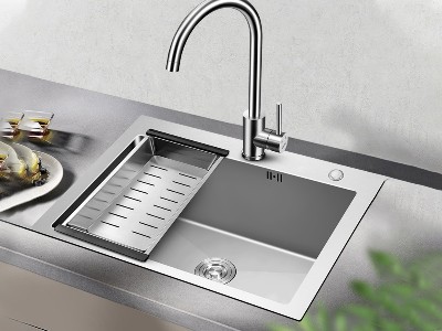 LR-D2522-10不鏽鋼圓角單盆