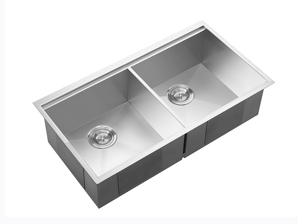 不鏽鋼雙槽洗菜盆