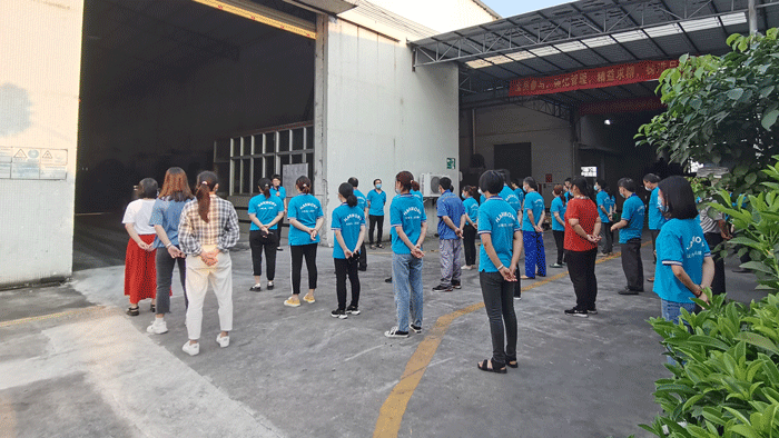 車間晨會合影（yǐng）